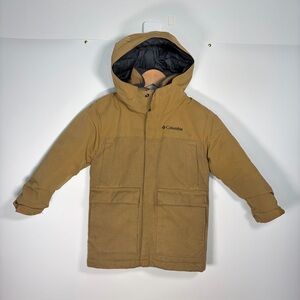 Columbia Kids Boundary Bay Down Parka Winter Jacket Size XXS 4/5 Omni Heat